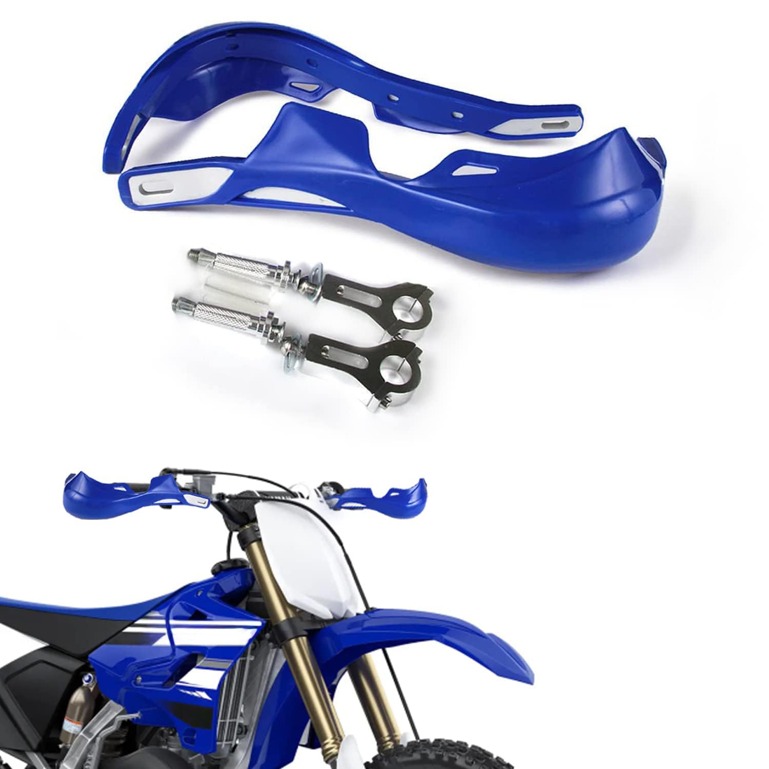 AnXin 22mm 7/8    Handlebar Hand Guards Handguards Universal for YZ125 YZ250 YZ250F YZ450F WR250F WR450F TW200 XT250 TTR125 TTR2