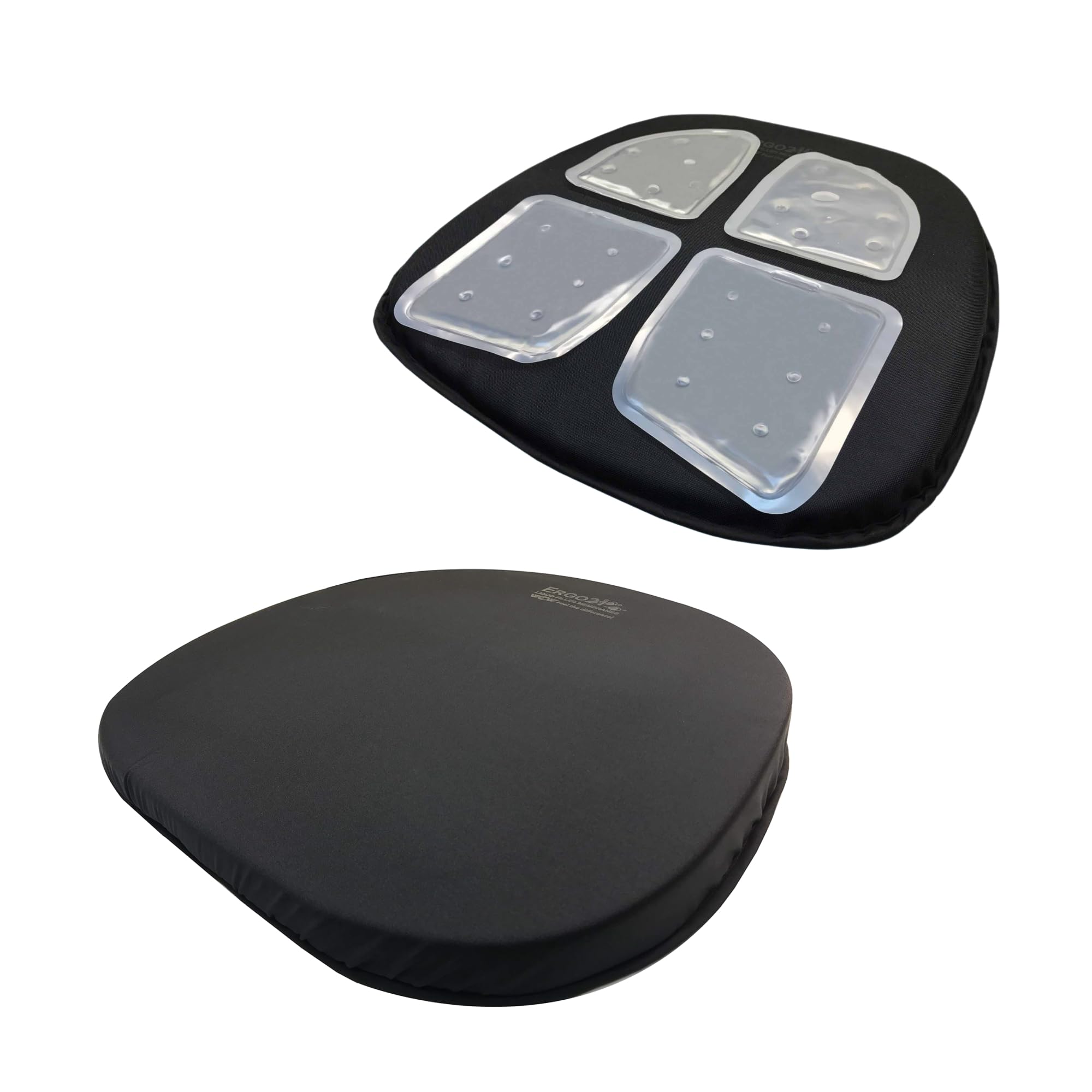 Ergo21 Original Seat Cushion - Liquicell Membrane Technology For Pressure Relief, Tailbone Pain, Sciatica, Hip & Lower Back Pain