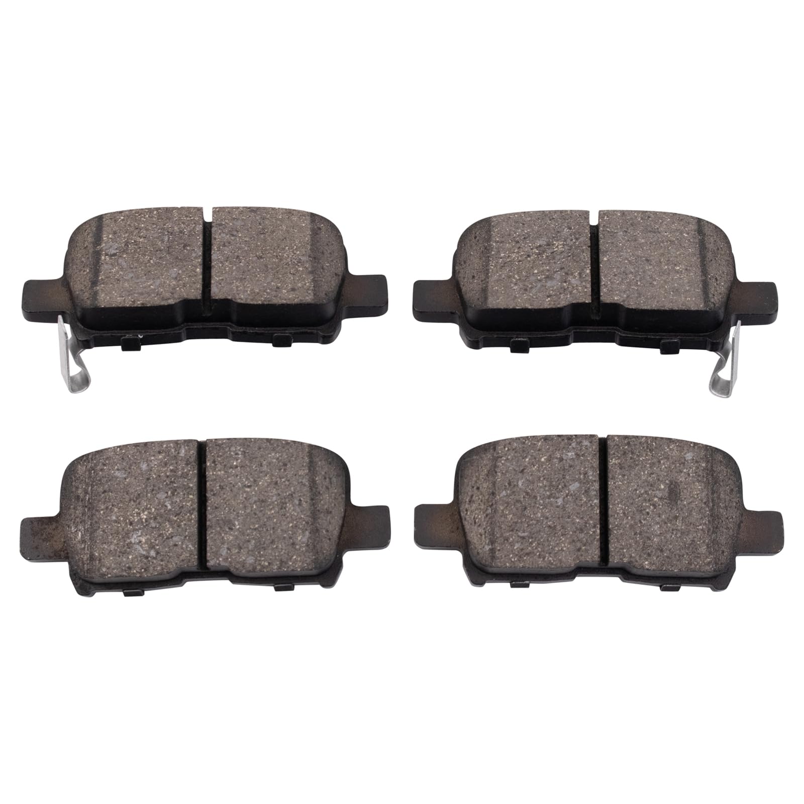 TRQ Rear Brake Pads Ceramic Compatible with 2001-2006 Acura MDX 2002-2004 Honda Odyssey 2003-2008 Pilot