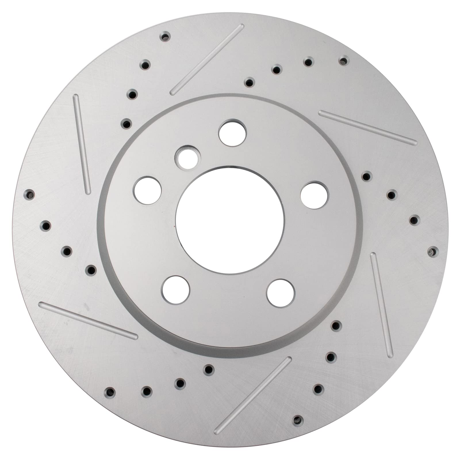 Trq Front Performance Brake Rotors Set Premium G-Coated Compatible With 2014-2021 Mini Cooper