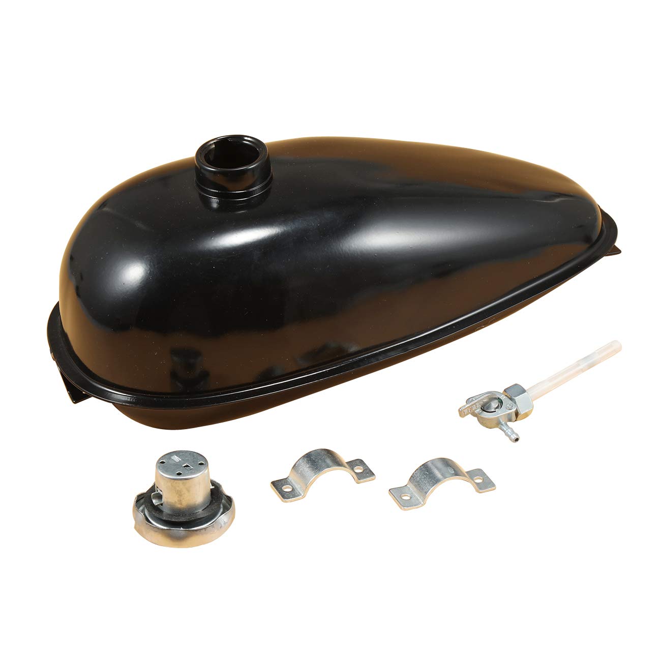 Sthus 4L Replacement Gas Fuel Petrol Tank For 49Cc 60Cc 80Cc Motorized Bicycle Bike
