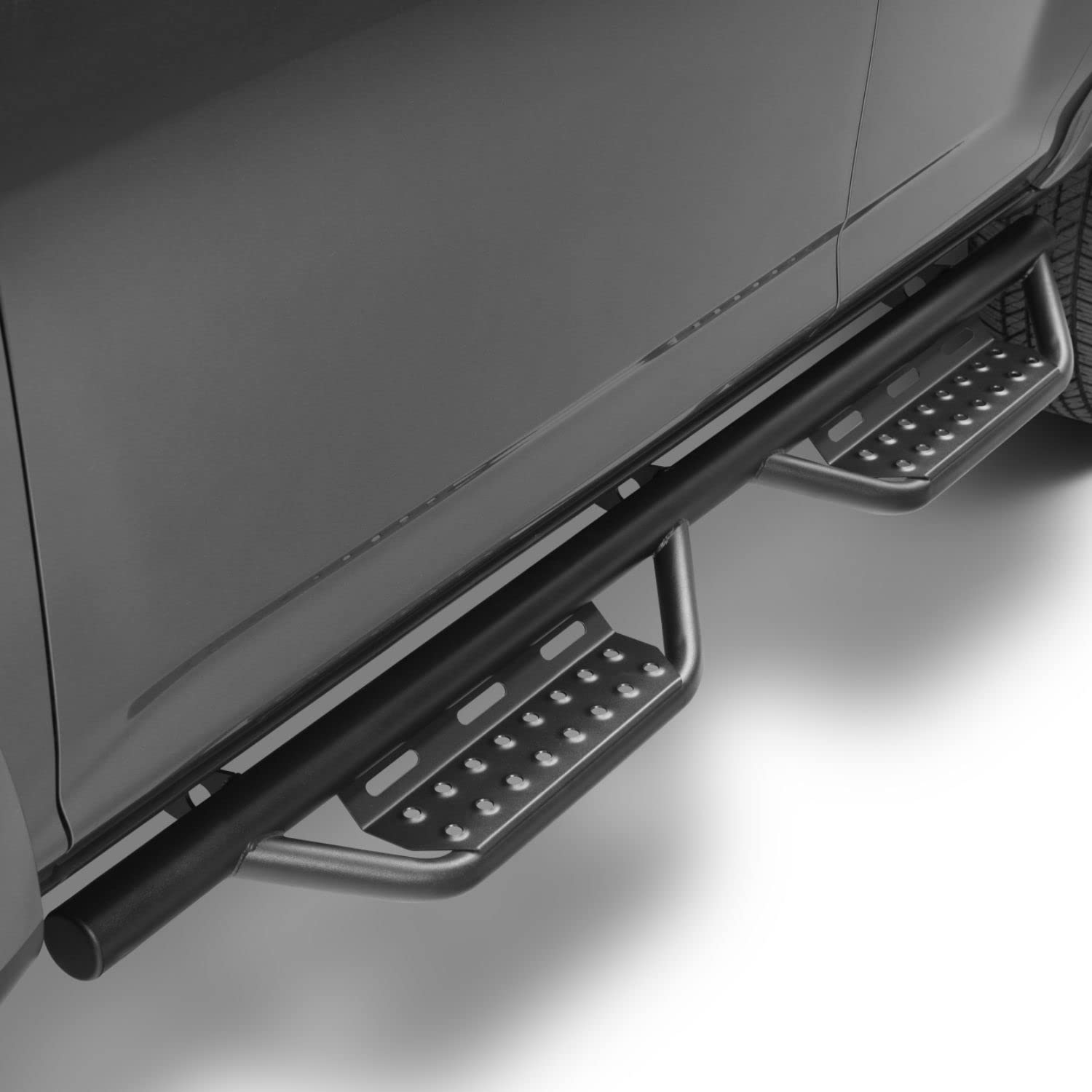 N-Fab Nerf Rs Steps For Silverado/Sierra | Cab Length, Steel, Textured Black | 107417322 | Fits 2007-2013 Chevrolet Silverado/Gmc Sierra 1500, 2008-2014 2500Hd/3500Hd (Gas) Extended Cab