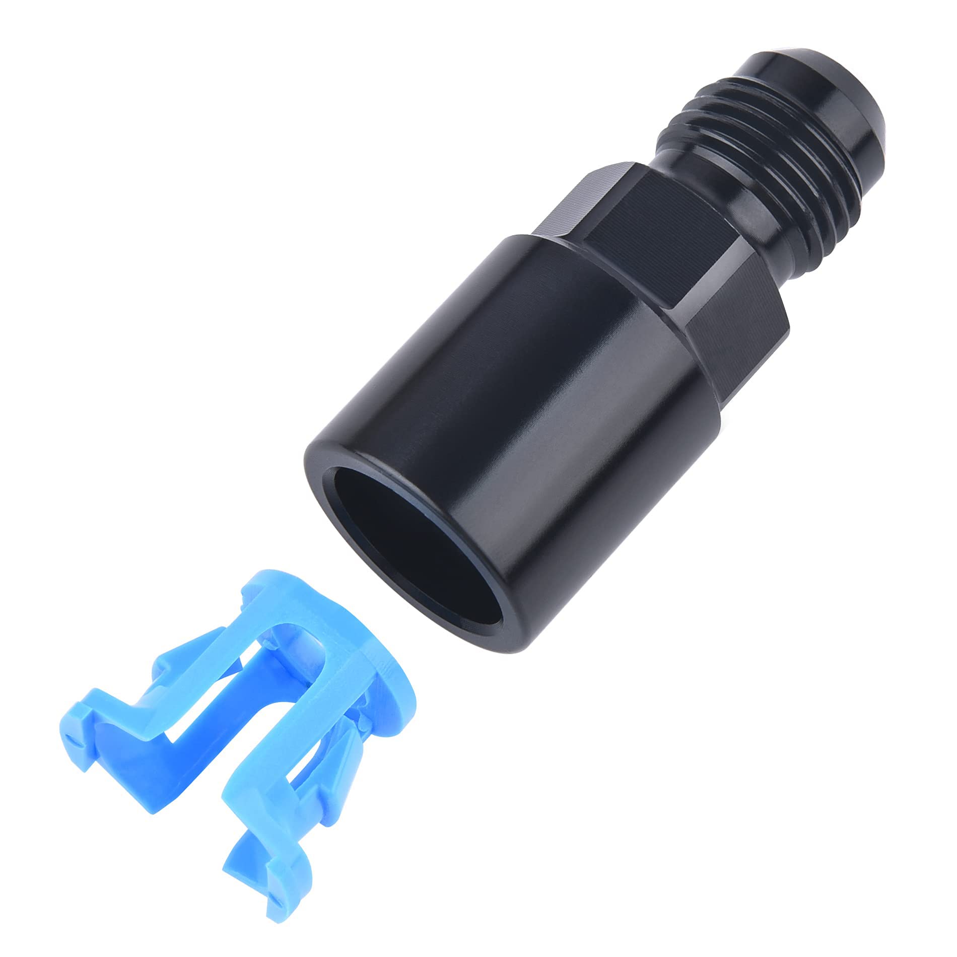 Evil Energy 6An Male To 5/16'' Sae Quick-Disconnect Female Efi Fuel Rail Fitting