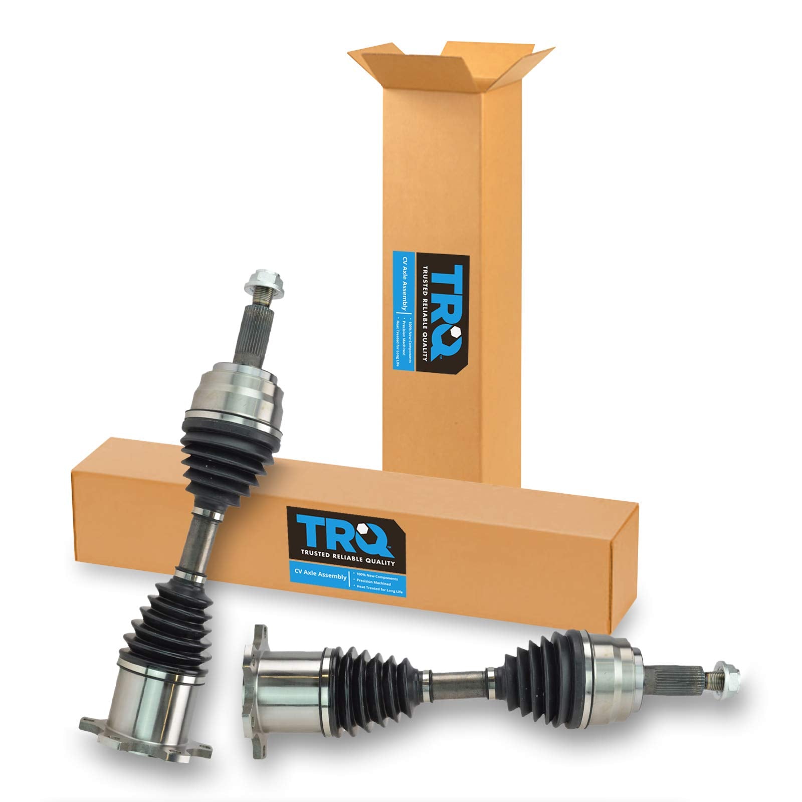 Trq Front Cv Axle Shaft Assembly Set Compatible With 1997-2002 Ford Expedition 1997-2003 F-150 2004 F-150 Heritage 1997-1999 F-2