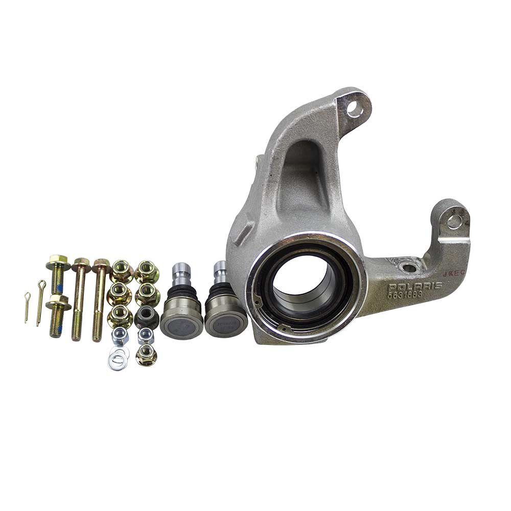 Polaris ATV Left Knuckle Assembly Kit, OEM Part 2204254, Genuine, Qty 1