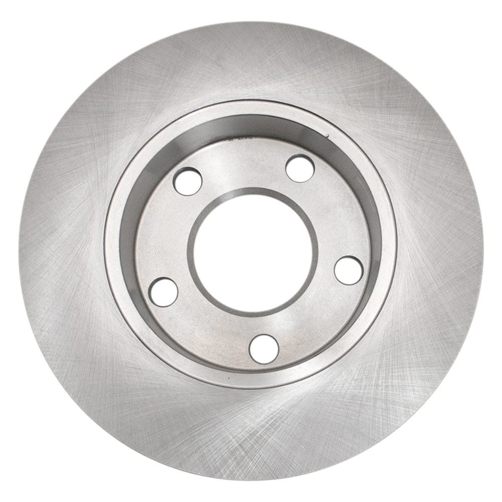 Trq Rear Brake Rotors Set Solid Compatible With 1996-2002 Audi A4 Quattro 2002 S4 2000-2005 Volkswagen Passat