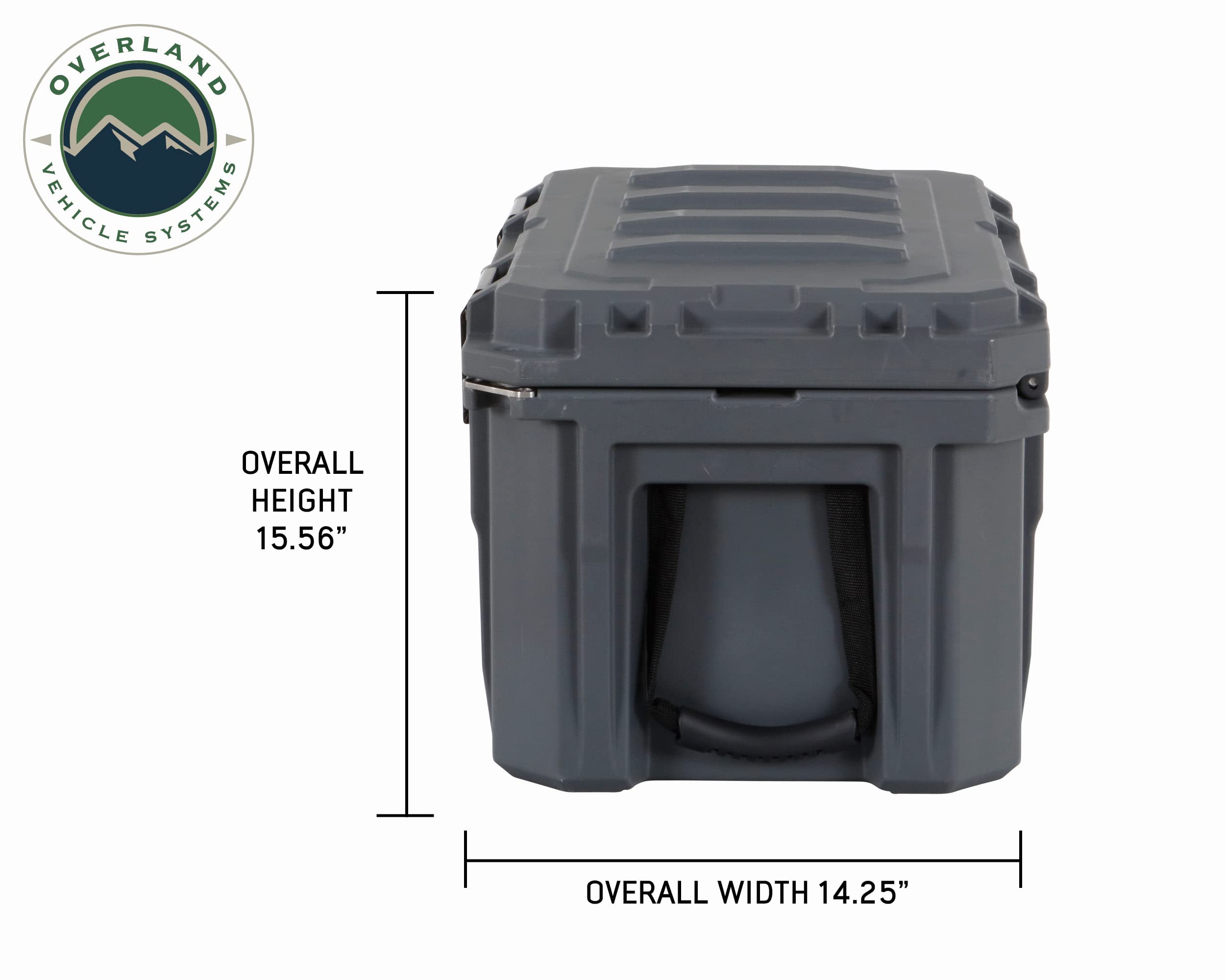 Overland Vehicle Systems 53 Quart Dry Storage Box, Overland Storage Case, Off Road Storage Case, Waterproof