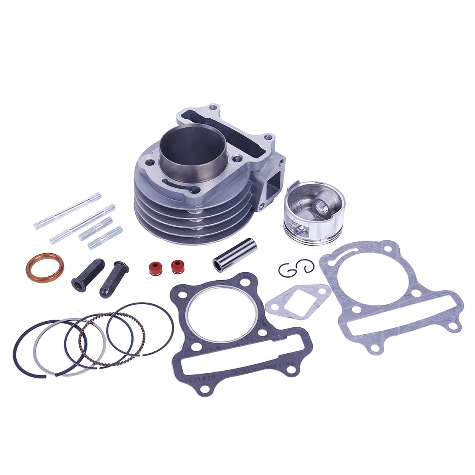 Glixal ATMT1-008 Performance Big Bore Cylinder Kit GY6 80cc 47mm for 139QMB ATV Scooter Moped Go Kart -Like New