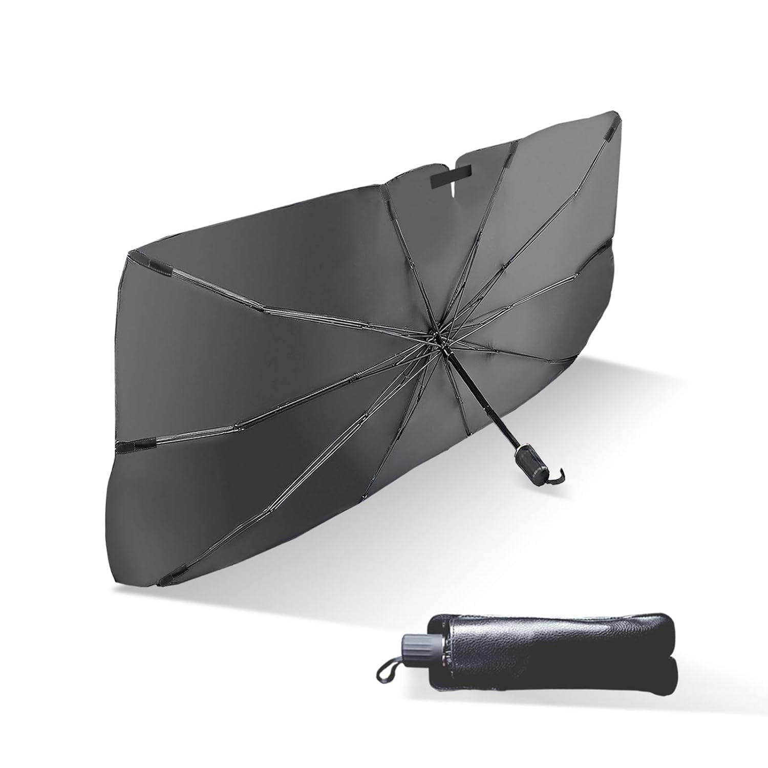 OLMARTT KITCHENWARE Car Windshield Sunshade Umbrella | Foldable Front Window Sun Protection Cover | Heat Insulation UV Block Sun