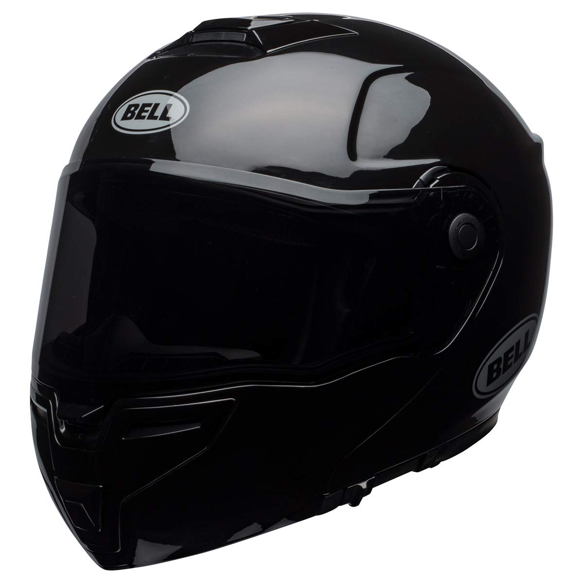 BELL SRT Modular Full-Face Helmet - Medium, Gloss Black, Plastic, Model 7092387