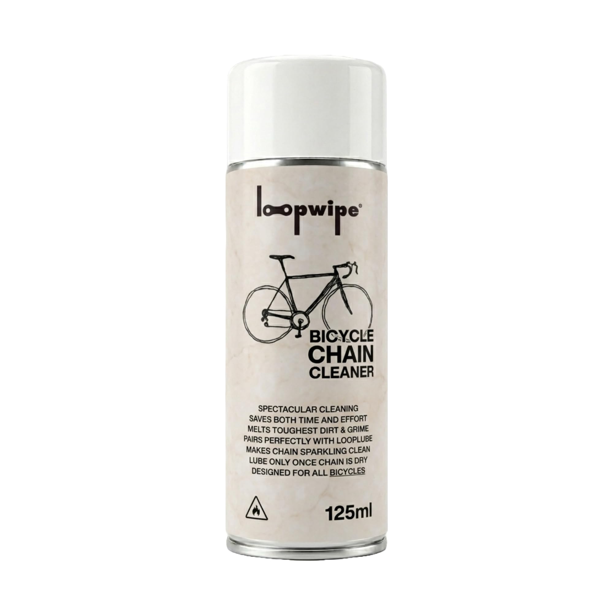 Loopwipe  EcoFriendly Bicycle Chain Cleaner Cum Degreaser (125Ml)
