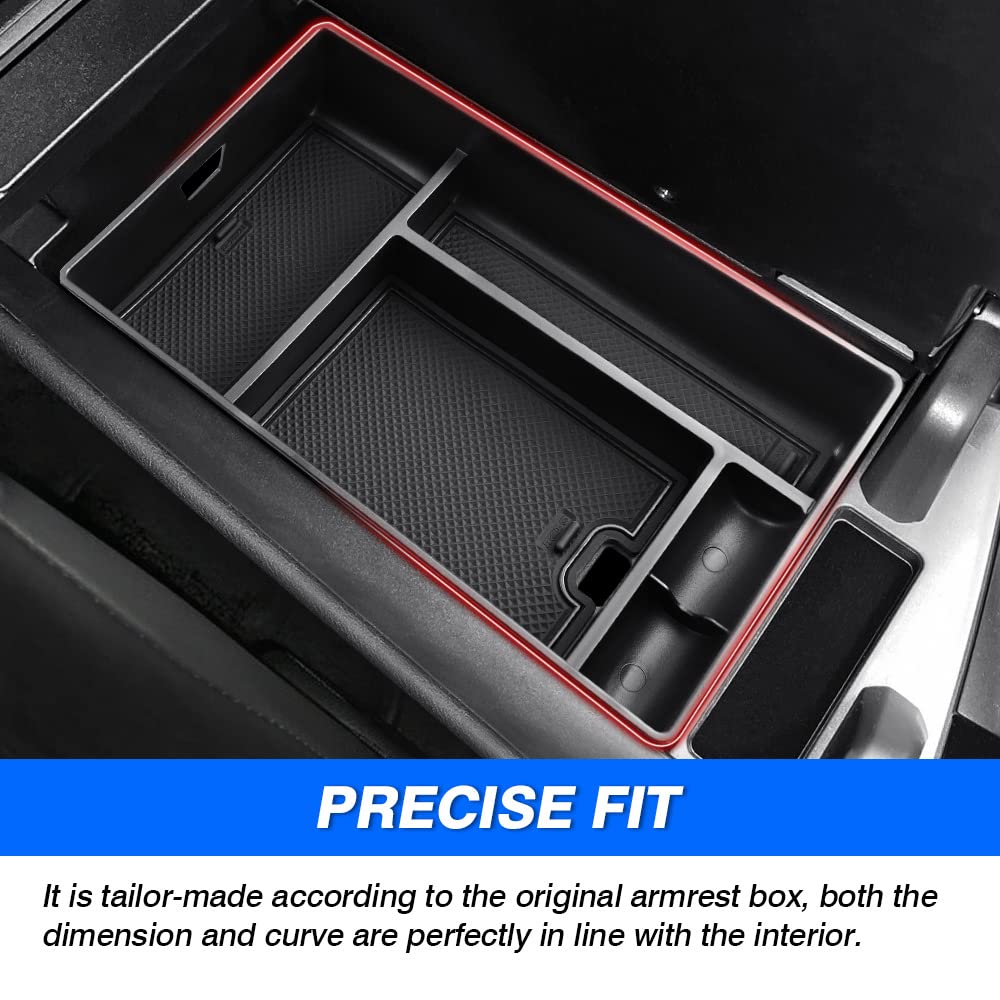 Autorder Center Console Organizer For 2022 2023 2024 Lexus Nx Nx 250/Nx 350/Nx 350H Accessories Armrest Storage Box Secondary In