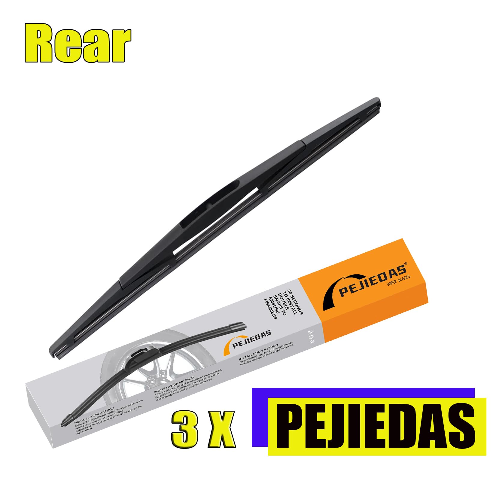 Pejiedas 26+20 Windshield Wipers With 14 Rear Wiper Blade Replacement For Subaru Ascent 2019-2022-Original Factory Quality (Pack Of 3)