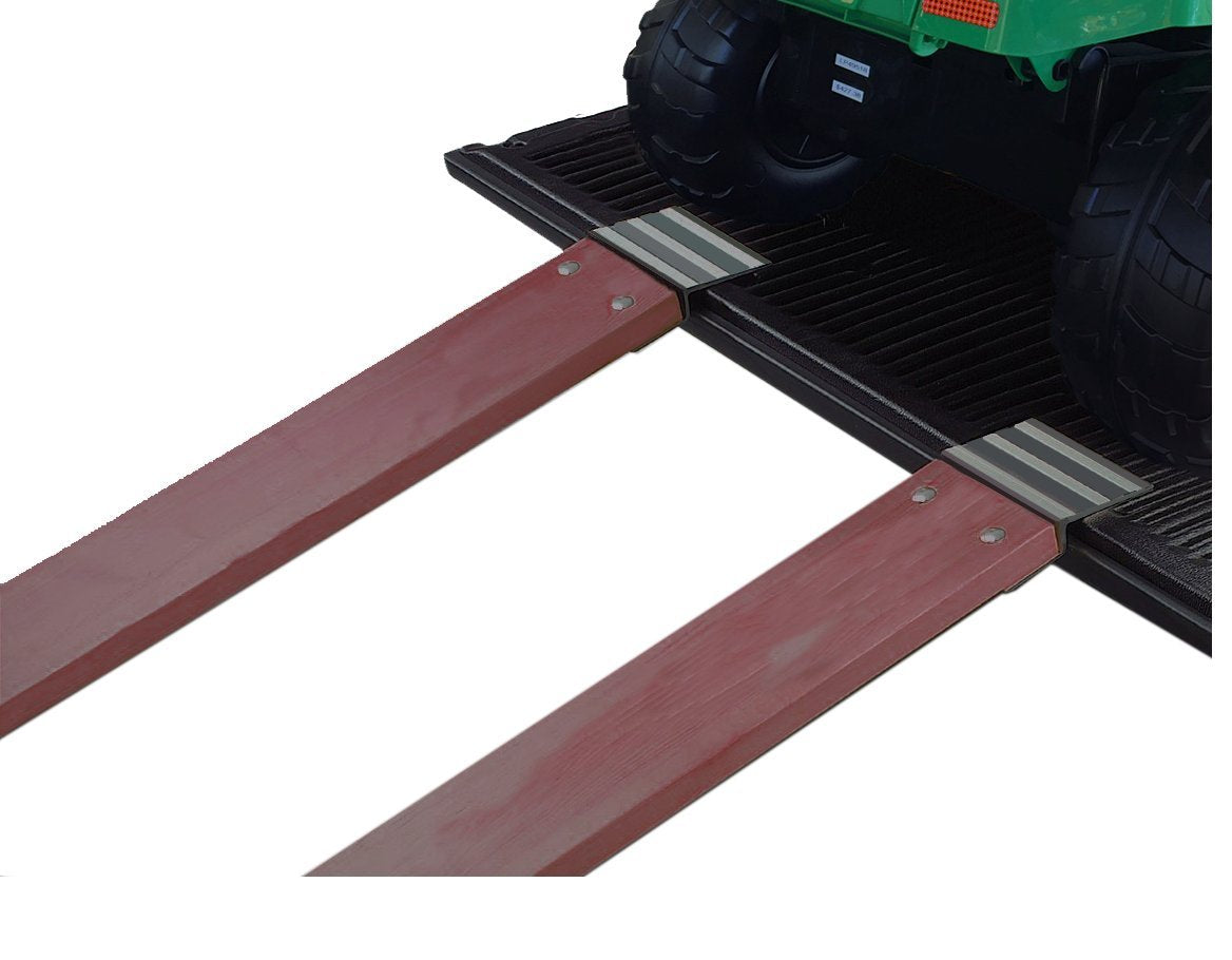 MAXXHAUL Aluminum Ramp Top Kit, Model 80439, Silver Finish, Durable Lightweight Design