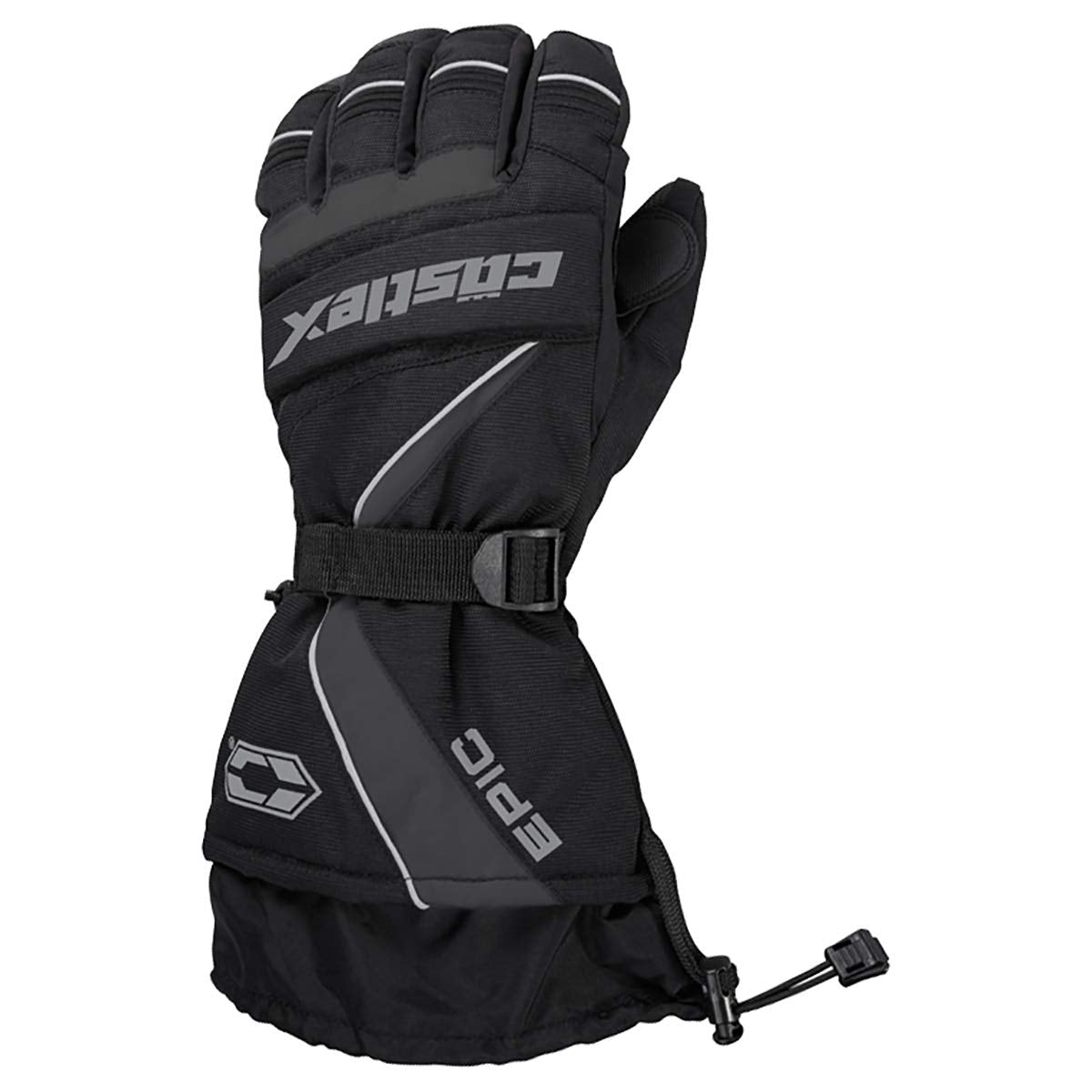 Castle X Epic-G1 Mens Snowmobile Gloves - Gray - Xlg