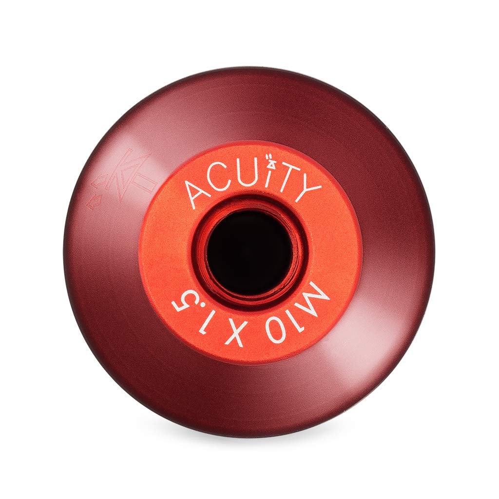 Acuity ESCO-T6 Shift Knob, M10x1.5, Aluminum, Satin Red Anodized Finish, Model ACU1886-T6B