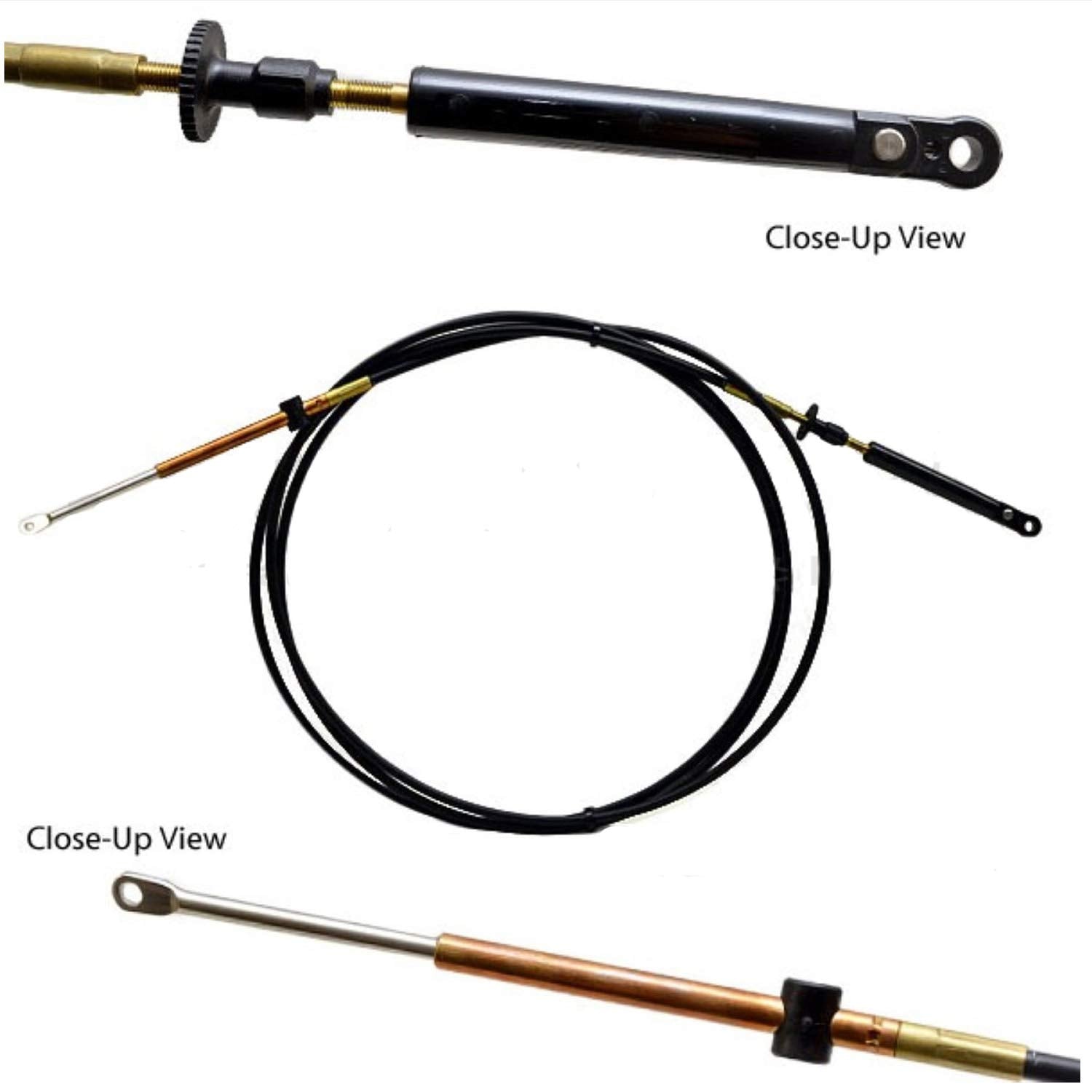 Evinrude Throttle/Shift Control Cable 20' OEM Replacement 173120 for Johnson/OMC