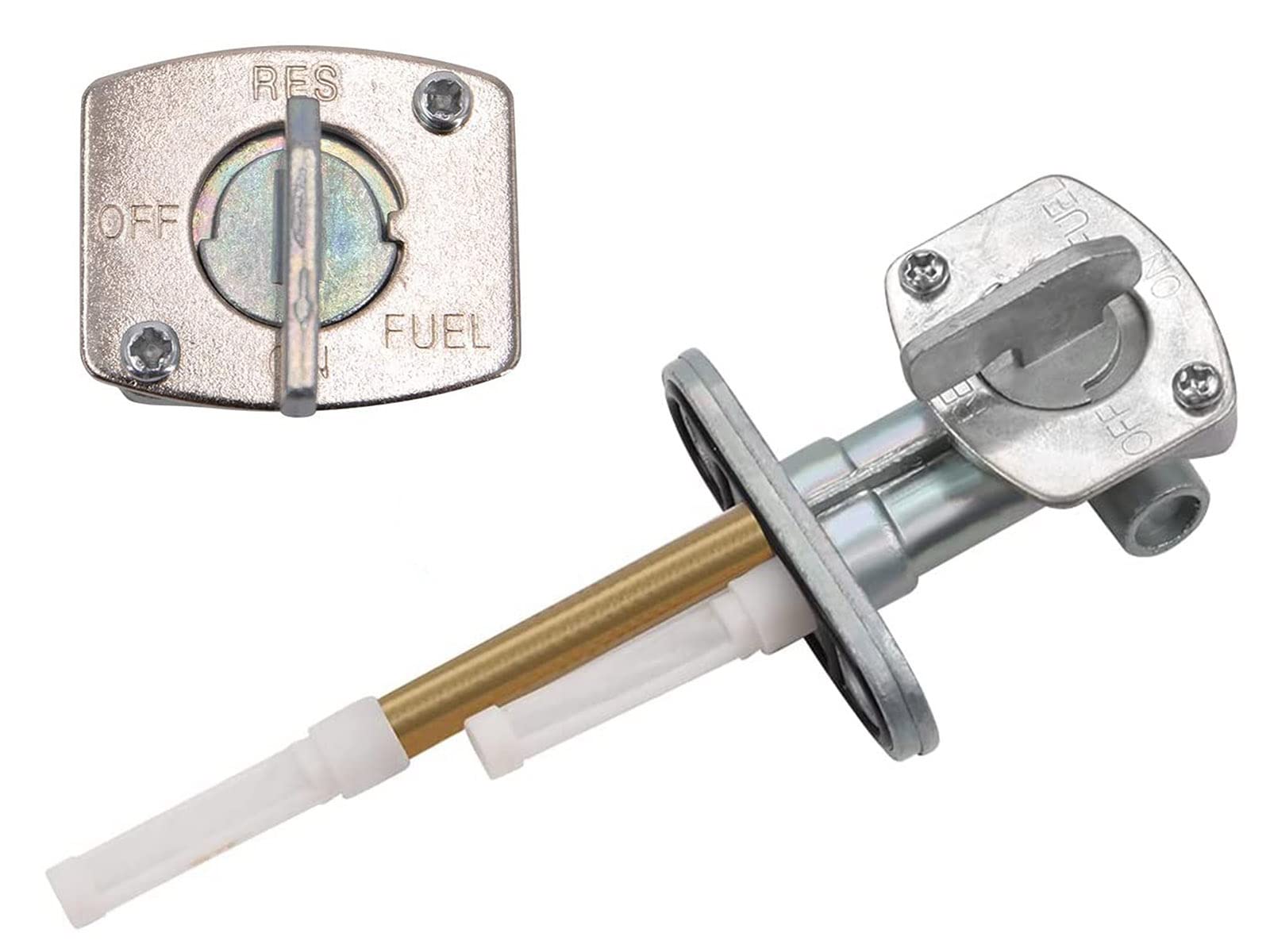 Kondolen Fuel Gas Petcock Valve Switch Pump Replacement for Yamaha Raptor 660 YFM660R 2001-2005 5LP-24500-01-00