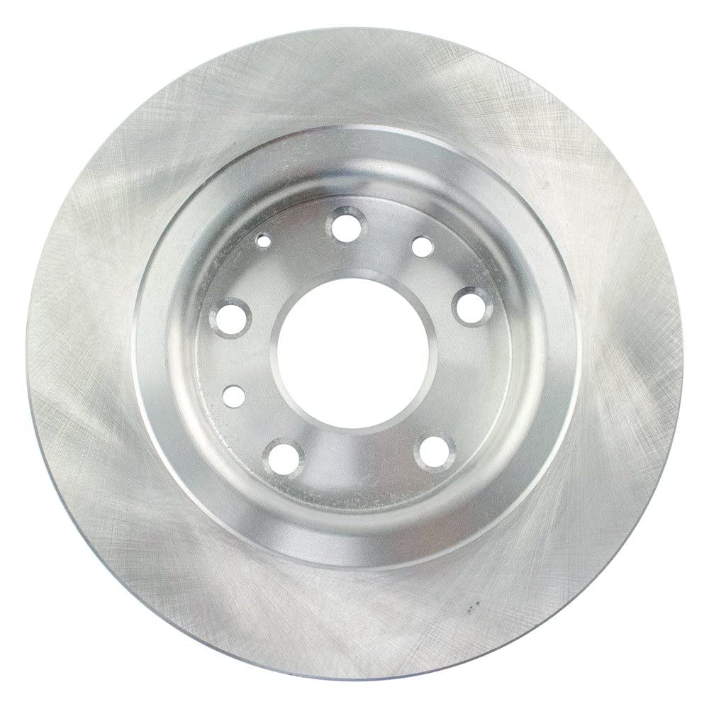 Trq Rear Brake Rotors Set Solid Compatible With 2016-2018 Mazda Cx-3