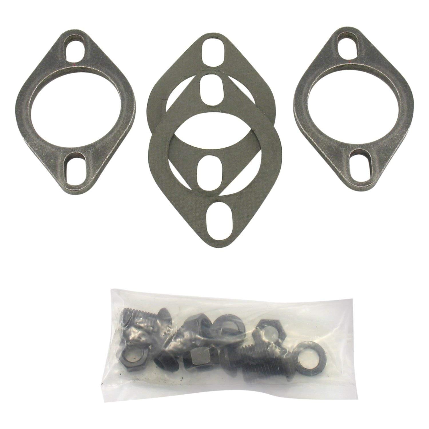 Patriot Exhaust H7265 2-1/2'' Exhaust Collector Flange, Grey