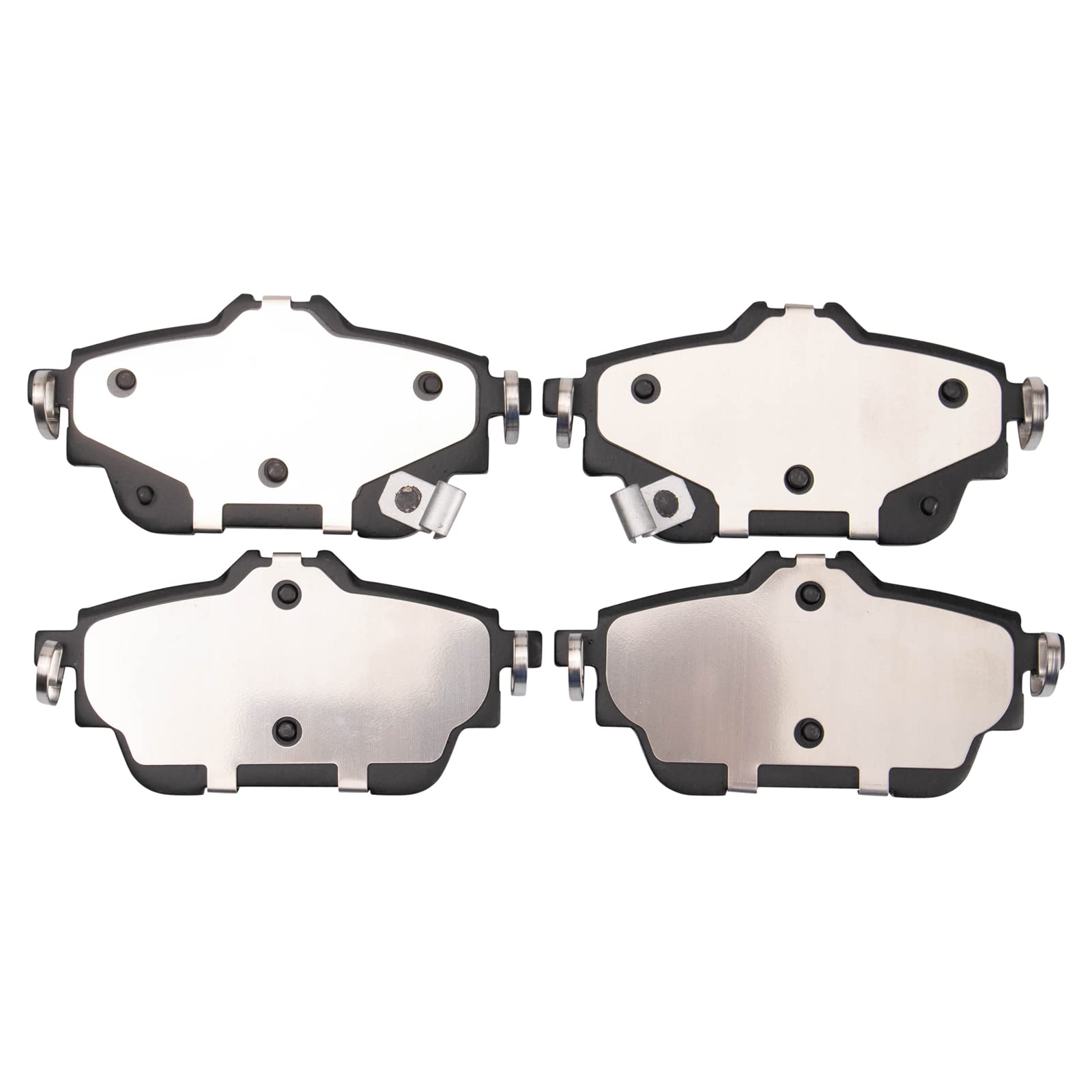 TRQ Rear Brake Pads Ceramic Compatible with 2020-2022 Nissan Sentra