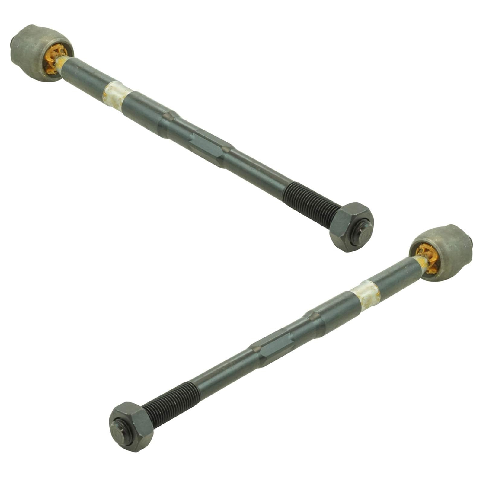 TRQ Front Inner Tie Rod Set Compatible with 2010-2017 Chevrolet Equinox GMC Terrain