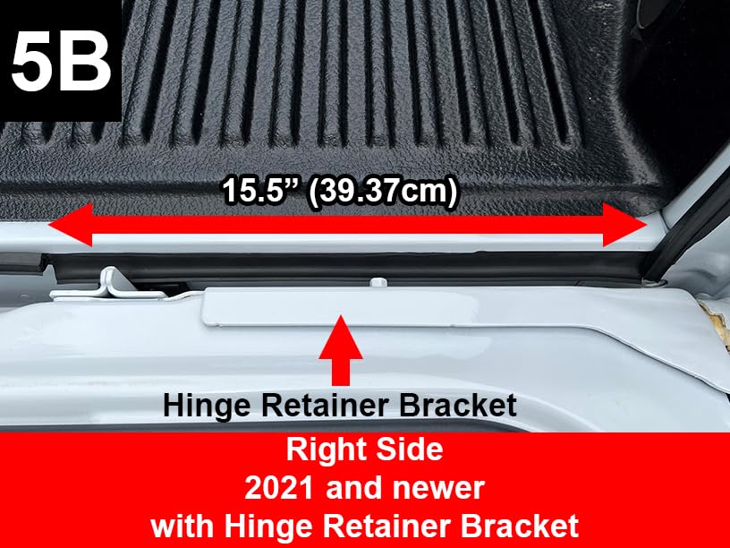 Esi Rok Block Xl Tailgate Gap Cover 7''/17.78Cm Width-Fits Most Pickups Worldwide