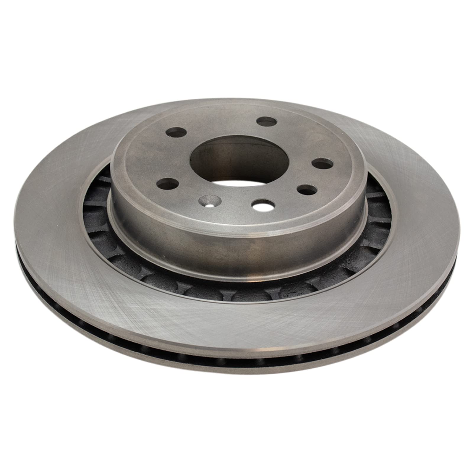 Trq Rear Brake Rotors Set Vented Compatible With 2002-2009 Saab 9-5