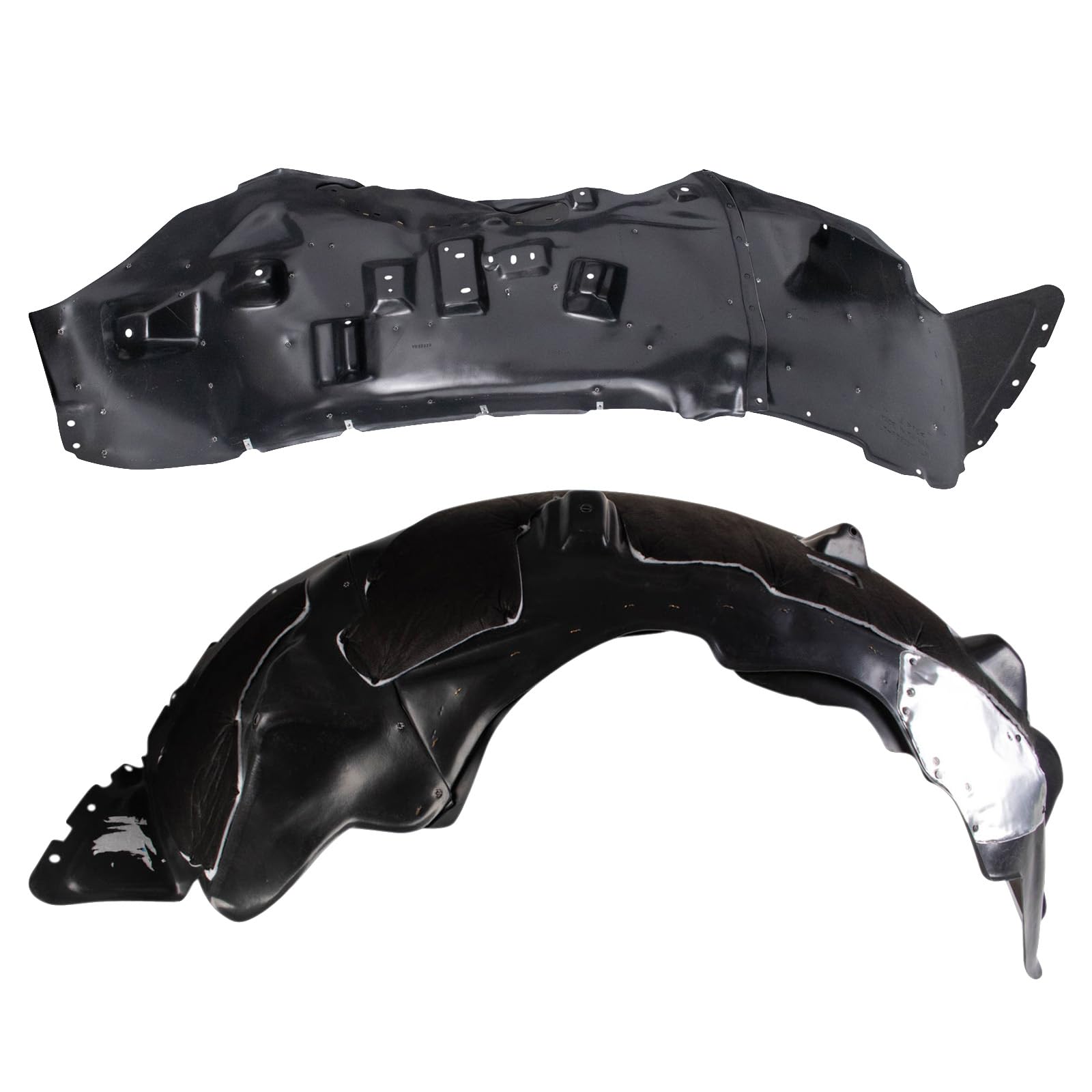 Trq Front Inner Fender Liner Set Compatible With 2018 Ford Expedition Fo1248185 Fo1249185