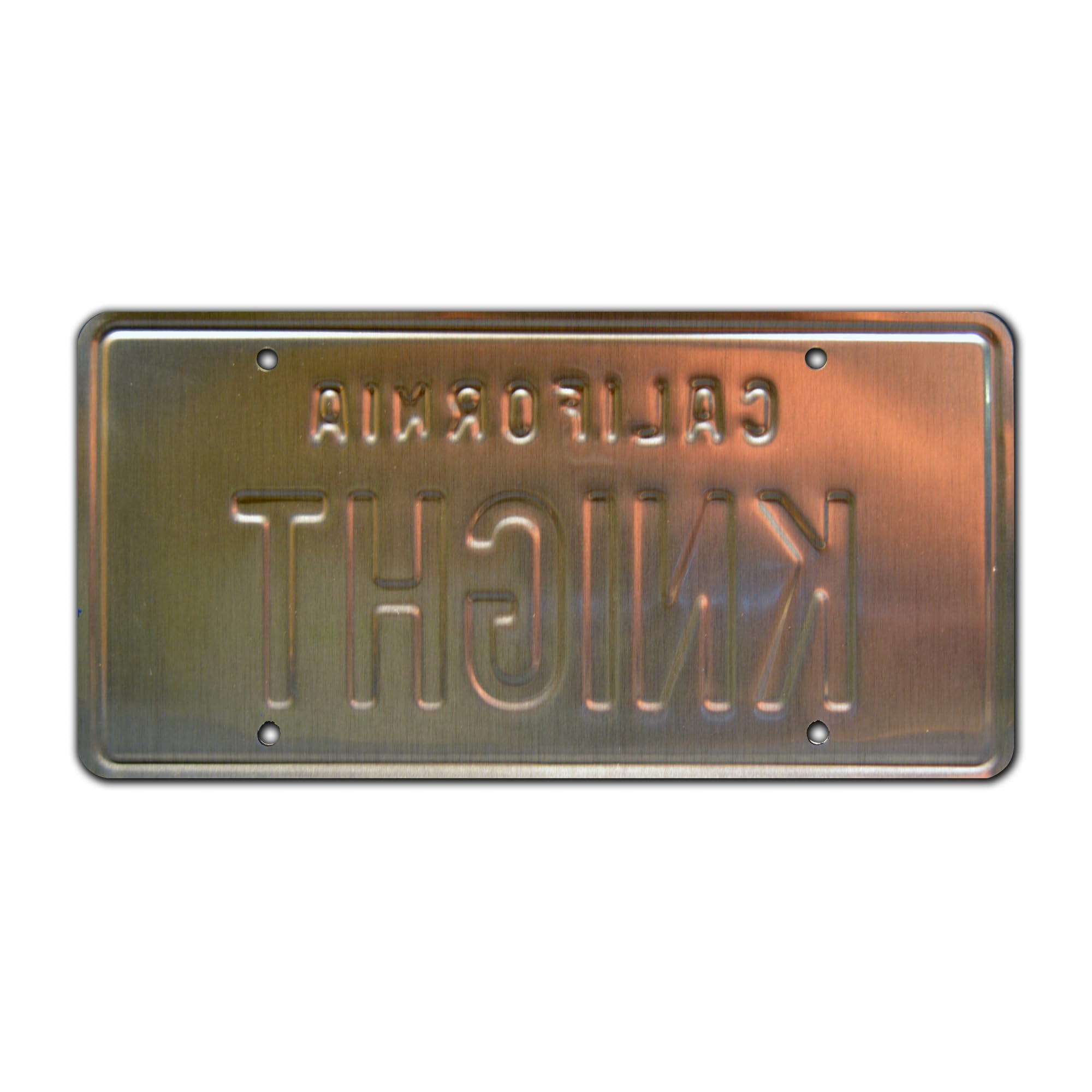 Celebrity Machines Knight Rider | Knight | Metal Stamped License Plate