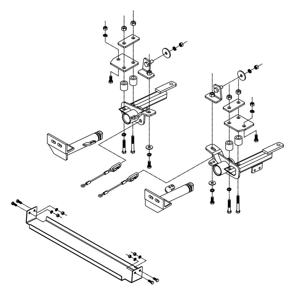 Roadmaster 5214341 Tow Bar Mounting Bracket