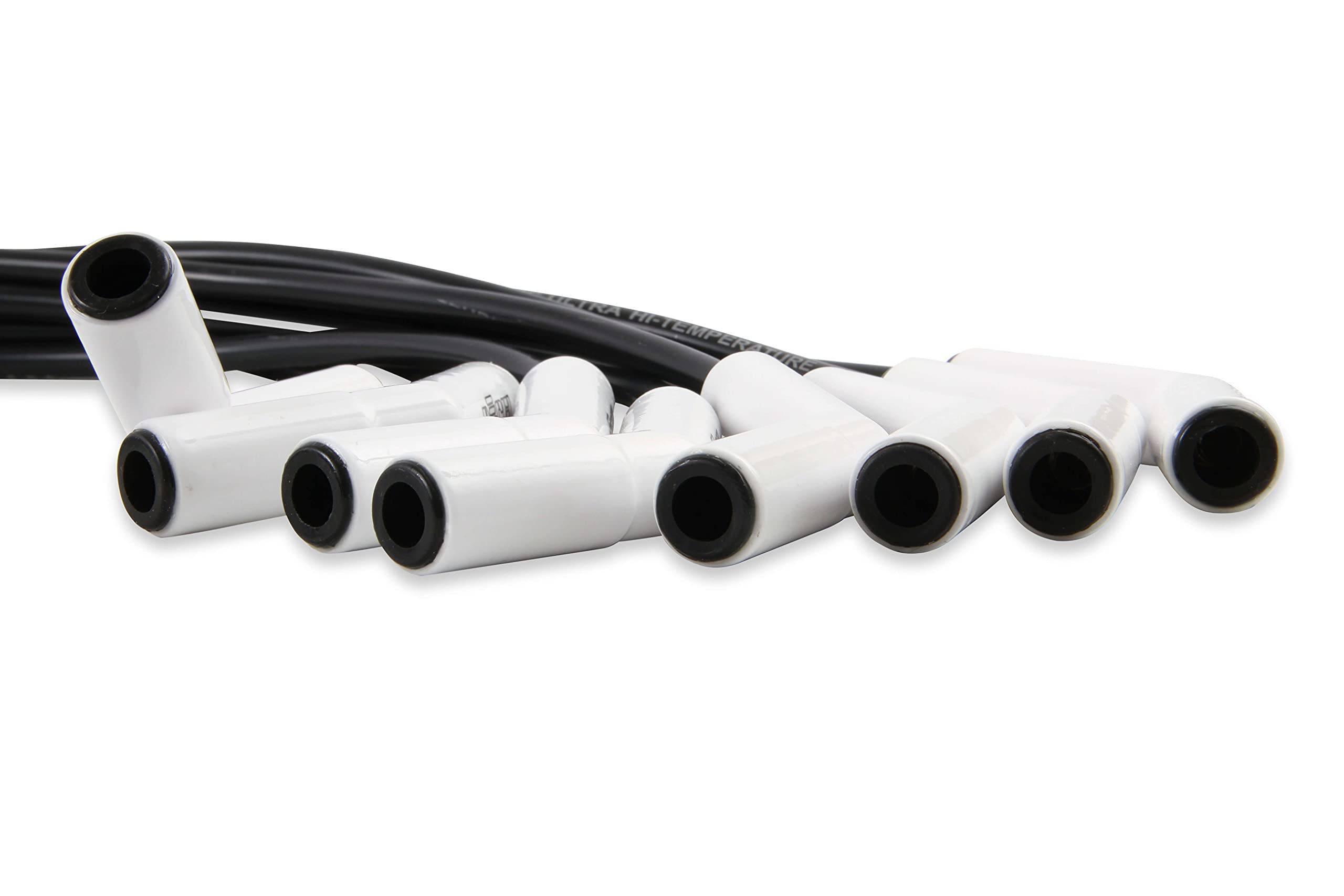 Accel 9002C Extreme 9000 Spark Plug Wire Set - Universal - 135 Degree White Ceramic Boots