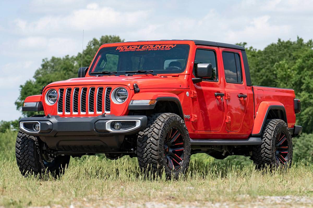 Rough Country 2.5' Leveling Kit For 2020-2024 Jeep Gladiator Jt 4Wd - 64830B
