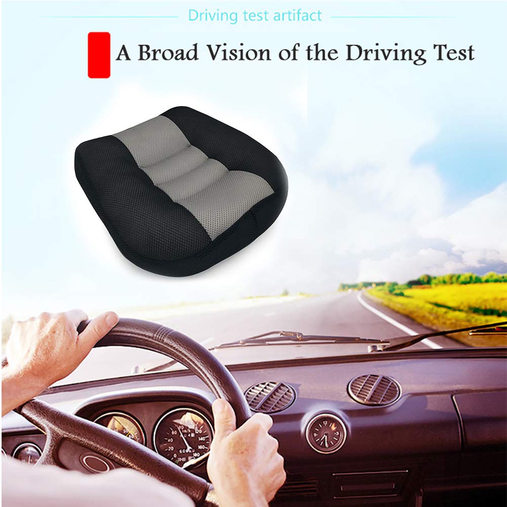 Car Booster Seat Cushion Raise The Height For Short People Driving Hip (Tailbone) And Lower Cack Fatigue Relief Suitable For Tru