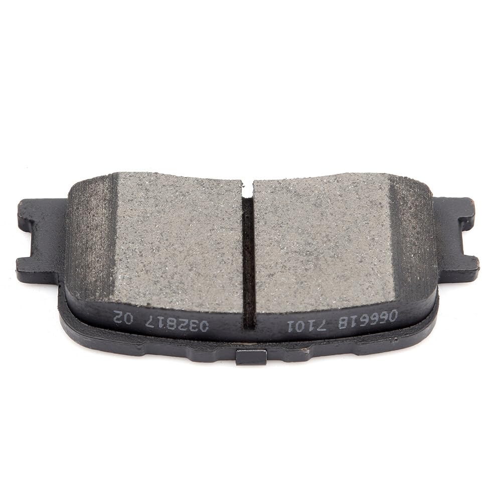 Eccpp D885-7762 4Pcs Rear Ceramic Disc Brake Pad Set Fit For Lexus Es300 2002-2003,For Lexus Es330 2004-2006,For Toyota Camry 20