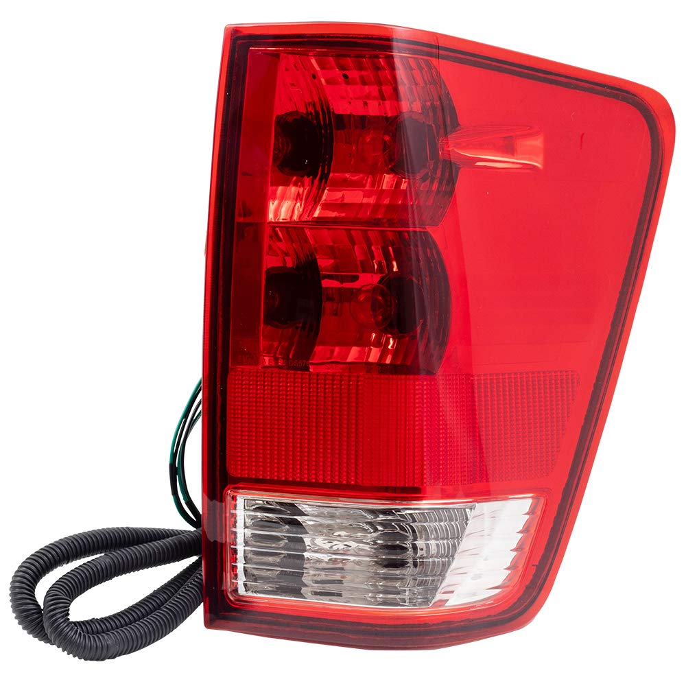 Epic Lighting Amxoe Rear Brake Tail Light Assembly Replacement For Nissan 2004-2015 Titan [ Ni2801161 26550Zh225 ] Right Passeng