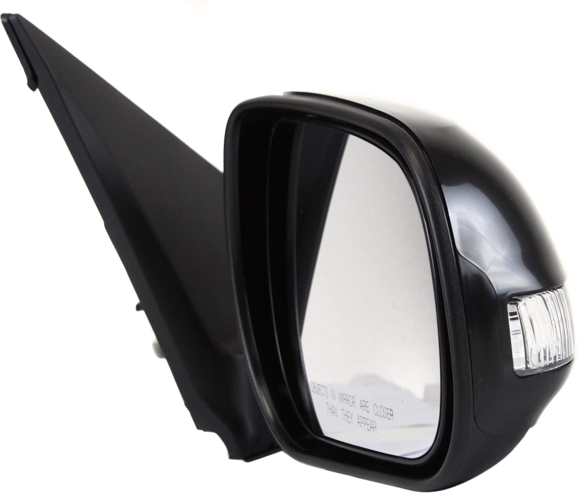 Kool Vue Mirror Compatible with 2009-2012 Toyota RAV4 Passenger Side Heated Manual Folding Power In-housing Signal Light Paintab