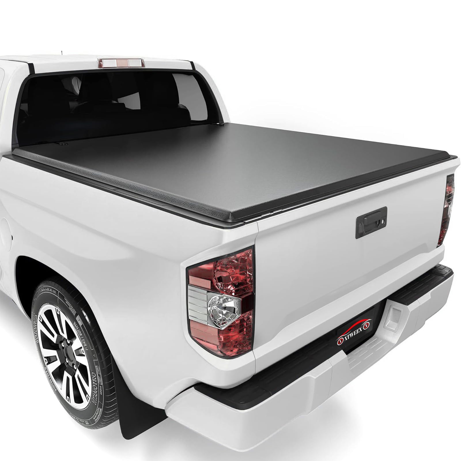 XTWEEX Soft Roll Up Truck Bed Tonneau Cover Fits 2000-2006 Toyota Tundra Fleetside (Not for Stepside) 6.5 FT Bed