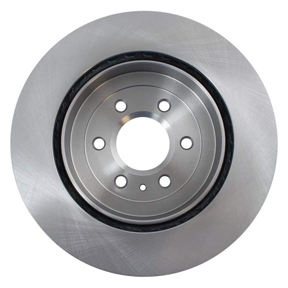 Trq Rear Brake Rotors Set Vented Compatible With 2004-2009 Cadillac Srx