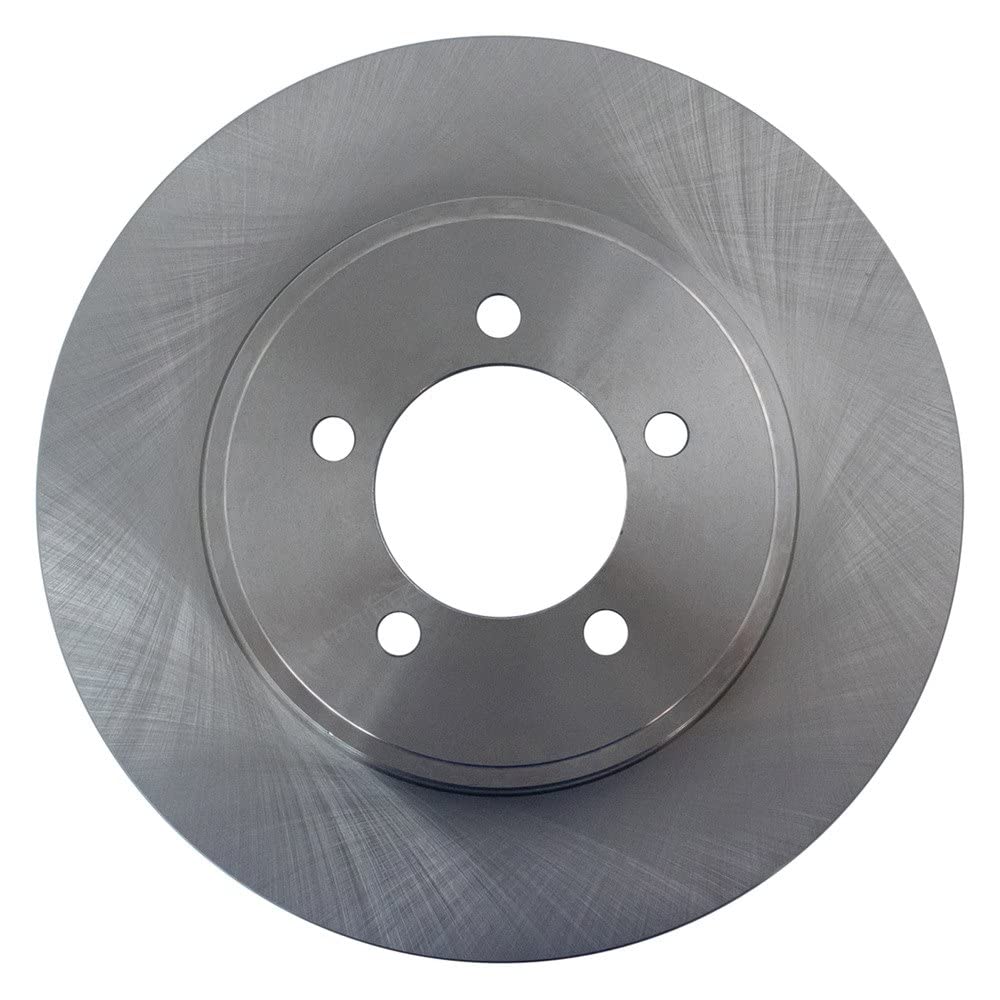Trq Rear Brake Rotors Set Solid Compatible With 2003-2005 Lincoln Aviator