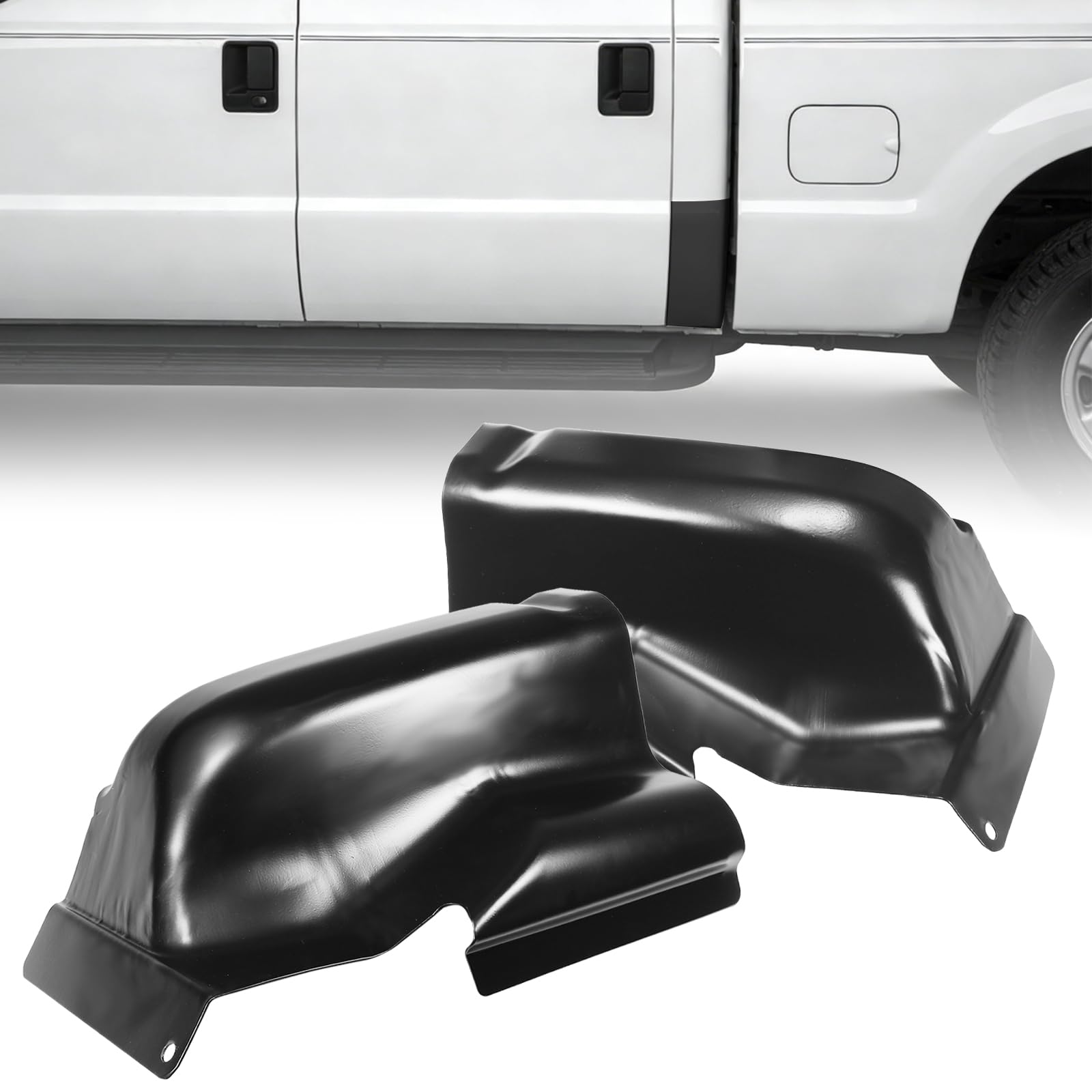 Pickup Truck Cab Crew Corners Set Compatible with Ford F150 2004 2005 2006 2007 2008 4-Door 2 PCS (2004-2008 F150 Crew Cab Corne