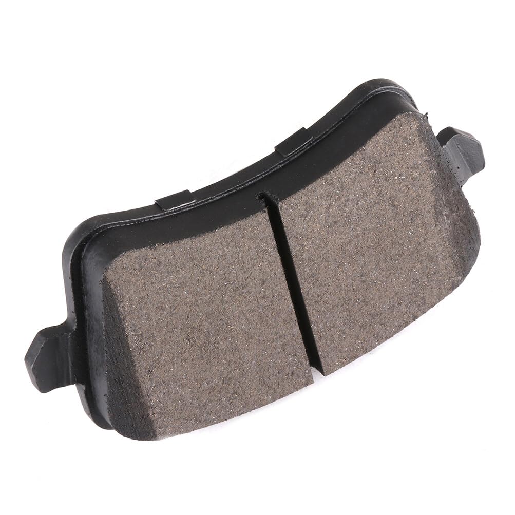 Eccpp Rear Semi Metallic Disc Brake Pad Set - 4Pcs Fit For Audi A4 2009-2016, A5 2010-2014, S5 2008-2017
