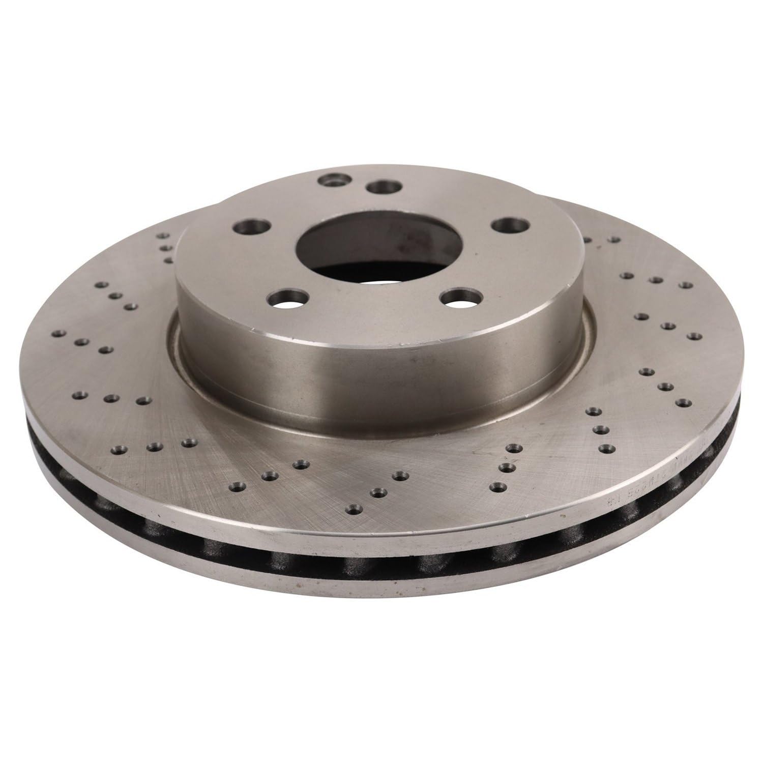 Trq Front Brake Rotors Set Compatible With 2015 Mercedes-Benz C250 2008-2012 C300