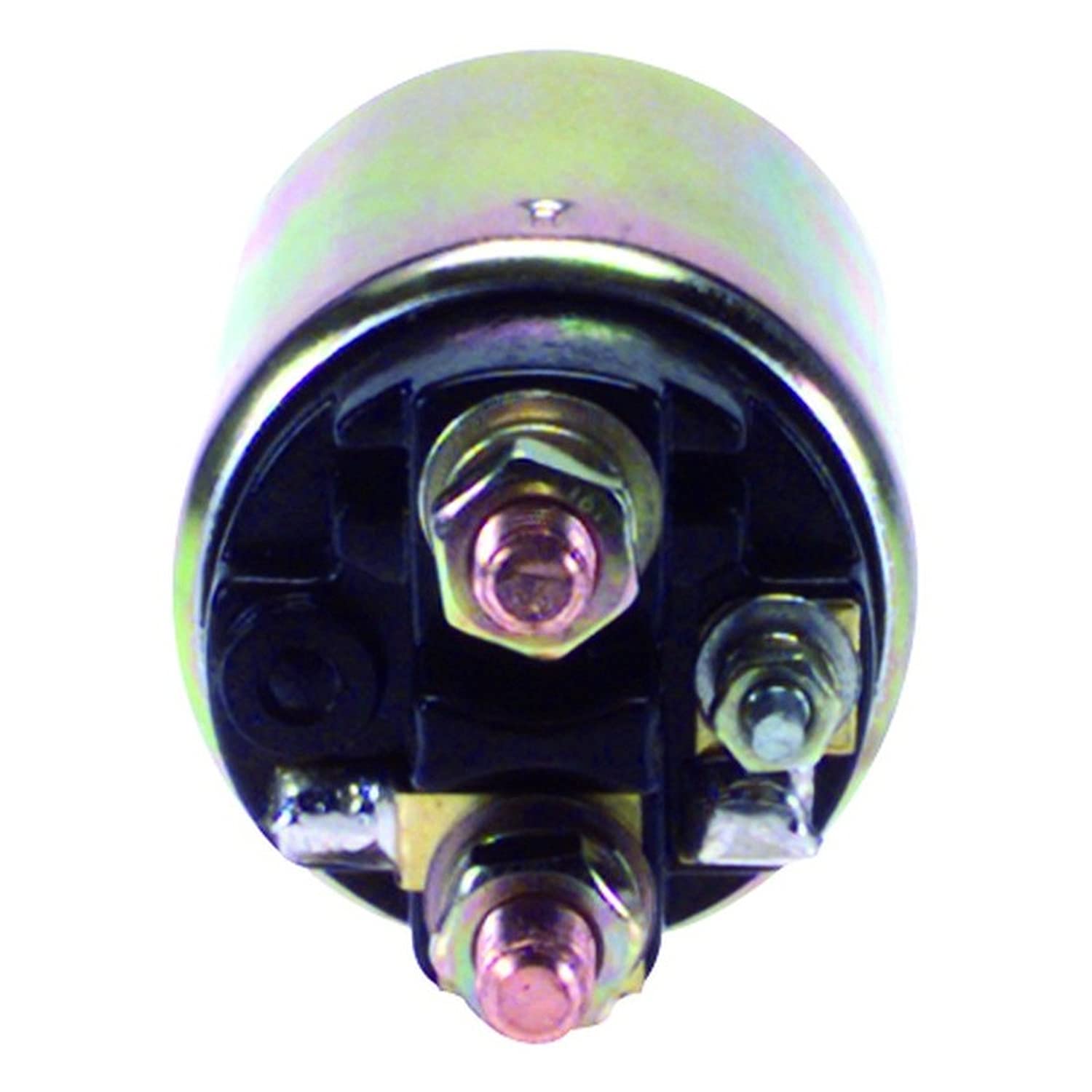 New 12V Starter Solenoid Compatible With Chevy Silverado & Gmc Sierra Trucks & Vans 6.0 6.2 3-Terminal 10465459, 10465462, 10465463, 10465519, 10465523, 10465525