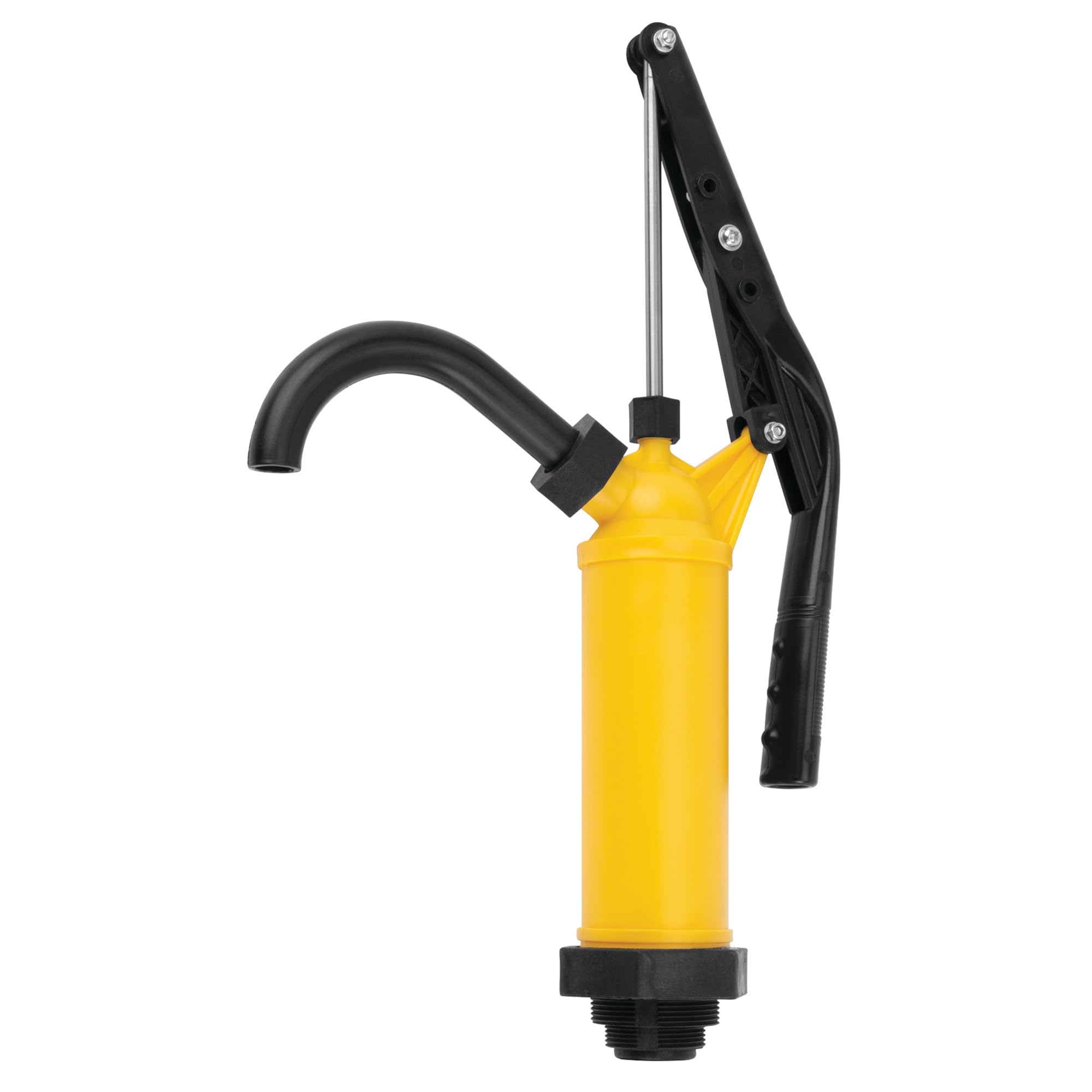 Performance Tool W54269 Yellow General Purpose Lever Action Barrel Drum Pump - Fits 15 To 55 Gallon Drums