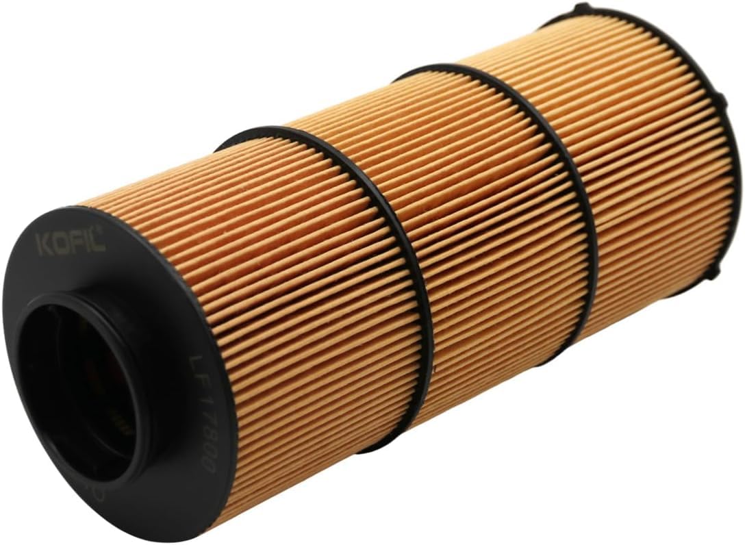 LF17800 Lube Filter, Pack of 6, Cartridge Oil Filter, for 2020 and Newer DD13, DD15 and DD16 Engines, Replaces LF17810, P582506,