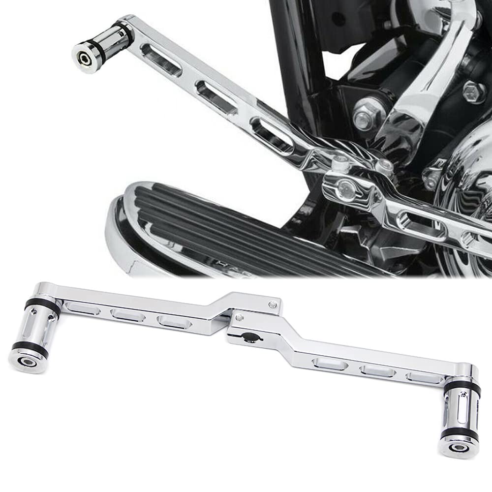 Dreamseek Motorcycle Heel Toe Gear Shift Lever + Shift Peg For Harley Fl Softail/Touring Electra Glide Road King Road Glide Flhx