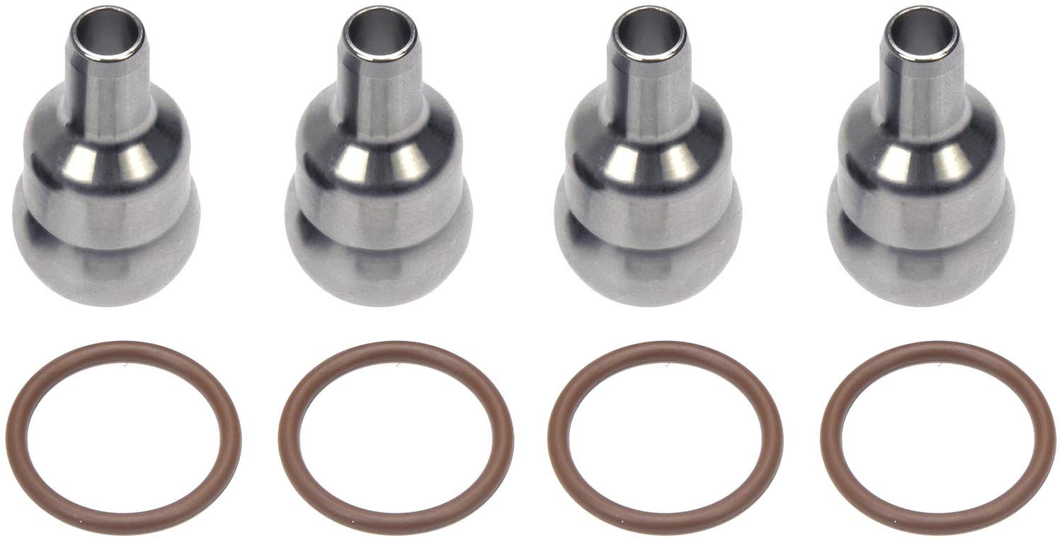 Dorman 904-293 High Pressure Oil Rail Ball Tubes Compatible With Select Ford Models, 4 Pack