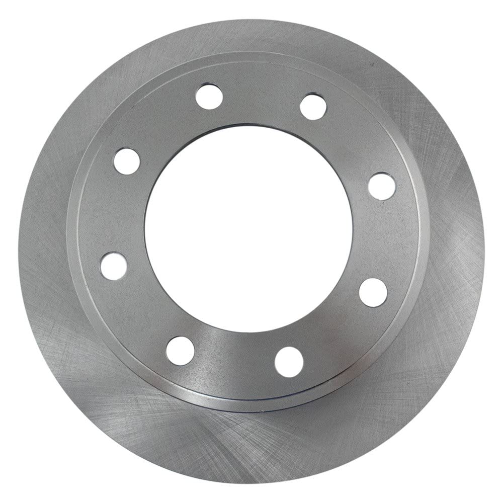 Trq Rear Brake Rotors Set Solid Compatible With 2005-2012 Ford F-250 Super Duty F-350 Super Duty