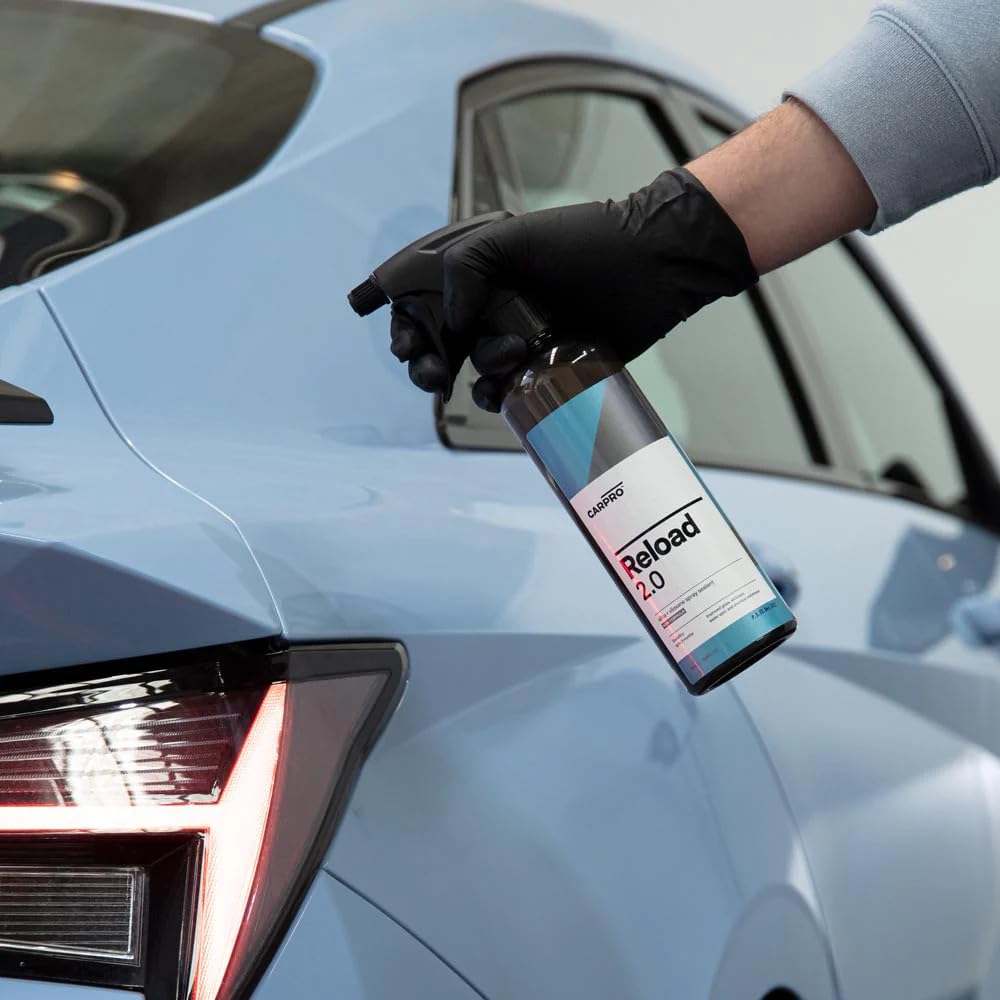 CARPRO Reload 2.0 Spray Sealant - Silica & Siloxane, 34oz, Improved Gloss, Hydrophobic, Self-Cleaning, Model 114